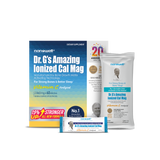 [20th Anniversary Limited Edition] Dr. G's Amazing lonized Cal Mag 2,860mg x 150 Sticks + Vitamin D3 180 Softgels