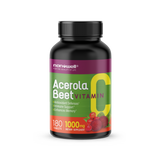 Acerola Beet Vitamin C 1000mg (180 Tablets)