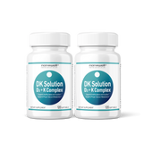 2 Bottles of DK Solution D3 + K Complex (240 Softgels)