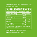 Algae DHA (120 Softgels)