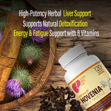 3 Bottles of Hovenia-Rx® Milk Thistle (360 Tablets)
