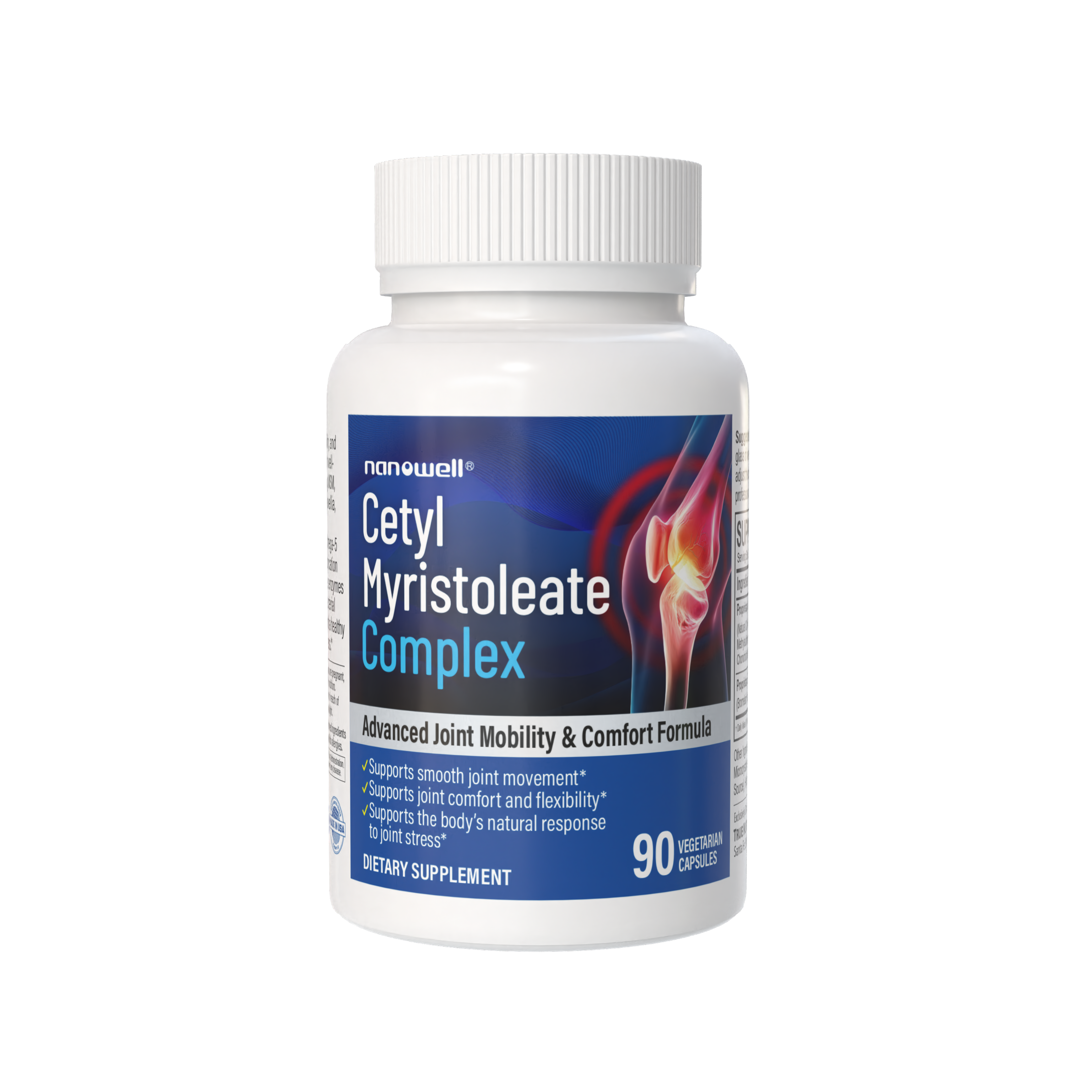 CMO (Cetyl Myristoleate) Complex 90 Capsules – Nanowell® CMO (Cetyl Myristoleate) Complex 90 Capsules – Nanowell®