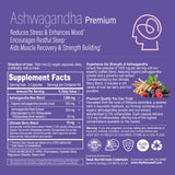 3 Bottles of Ashwagandha Premium 120 Capsules
