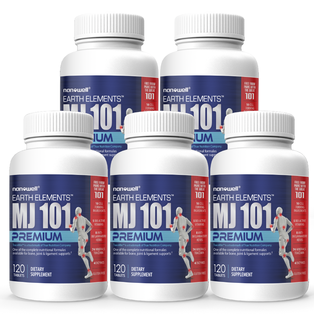 5 Bottles of MJ 101 Premium 120 Tablets - 5 Months