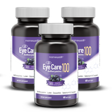 3 Bottles of EyeCare Anthocyanins 100 (180 Softgels)