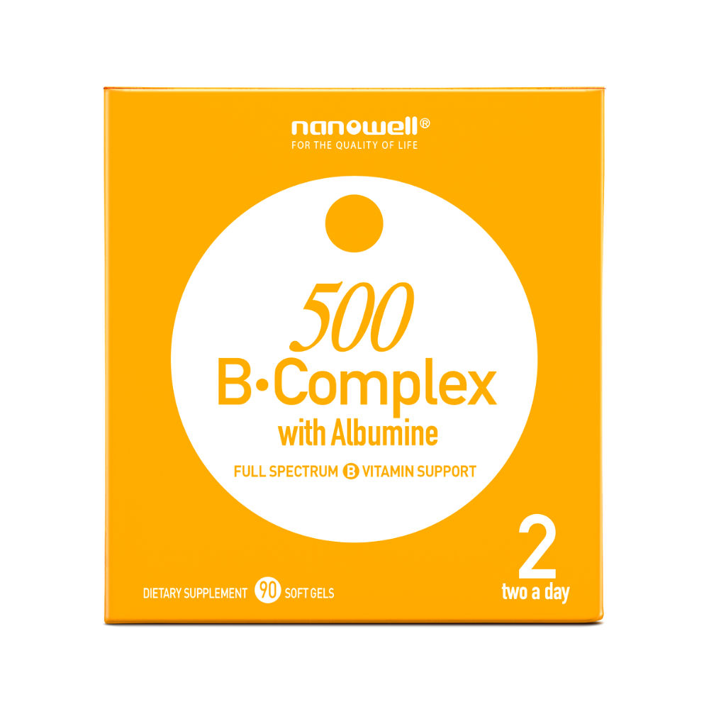 6 Boxes of B Complex 500 with Albumin