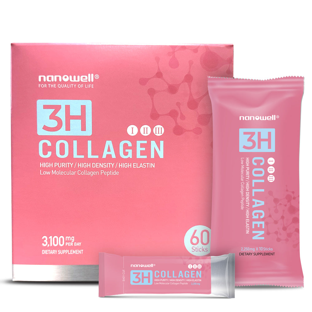 3H Collagen Peptide 60 Sticks