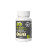 6 Bottles of 55B Probiotics with Digestive Enzymes (180 Vegan Capsules)