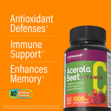 4병 번들 - 아세로라 비트 비타민C 1000mg (720 정)