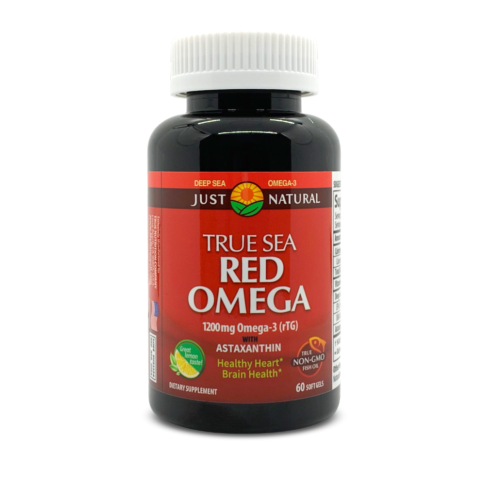 6 Bottles of of Red Omega-3 with Astaxanthin (360 Softgels)