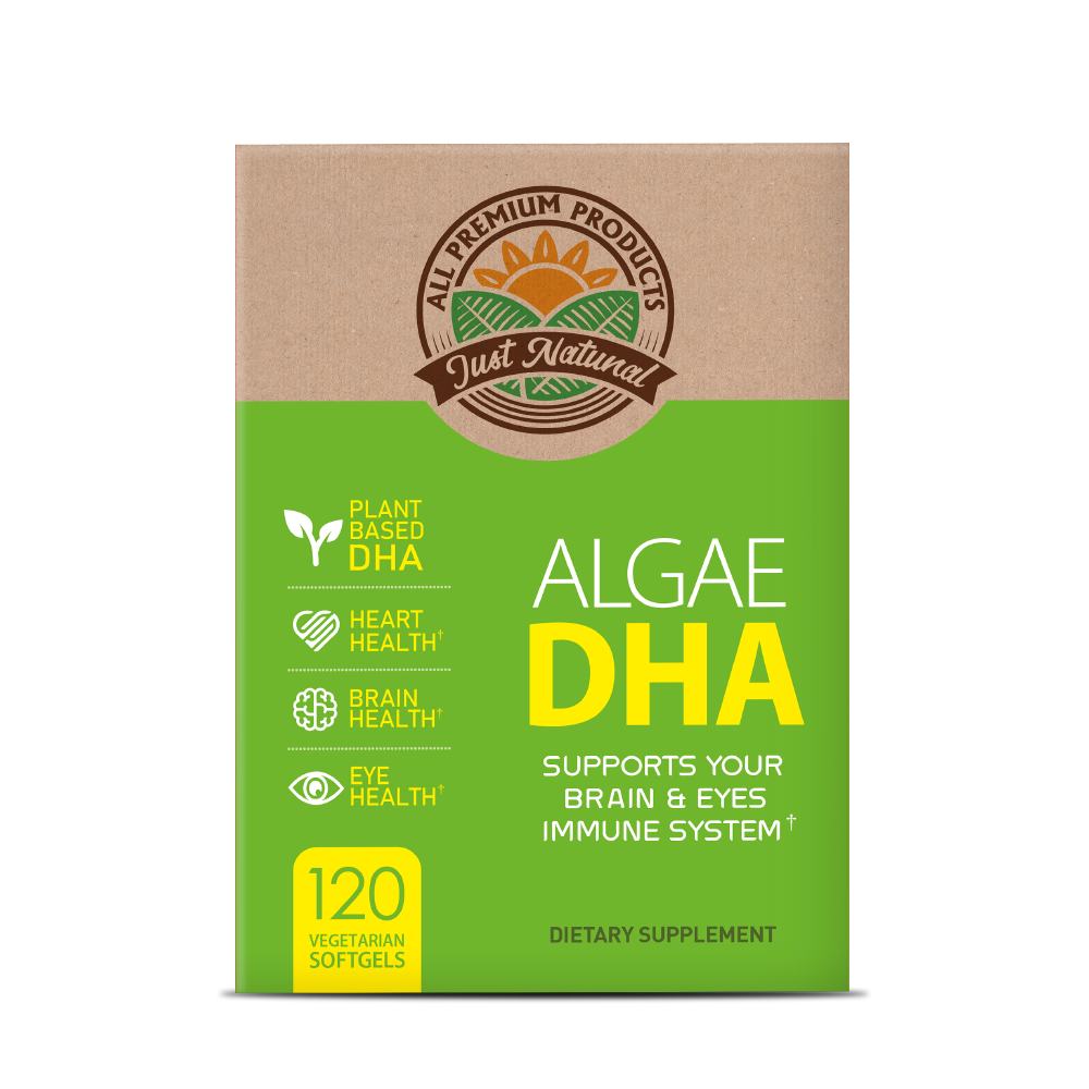 1 Box of Algae DHA 120 Softgels