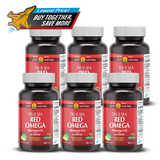 [Manmin #3] 6 Bottles of of Red Omega-3 with Astaxanthin (360 Softgels)