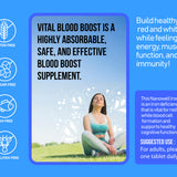 3 Bottles of Vital Blood Boost (270 Tablets)