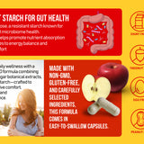3 Bottles of Apple Cider Vinegar Max with the Mother (450 Capsules)