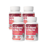 4 Bottles of Dr. G's Beyond Cal Mag Zinc Calcium Magnesium D3 K2 120 Capsules