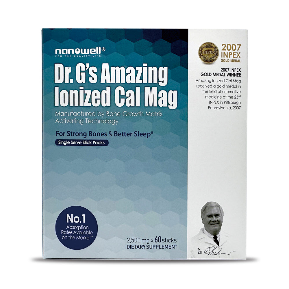 1 Box of Dr. G's Amazing Ionized Cal Mag 60 Sticks