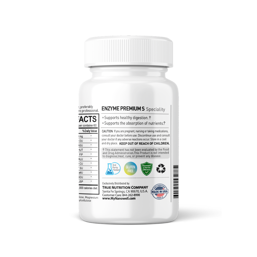 2 Bottles of Enzyme Premium S (120 capsules) – Nanowell®