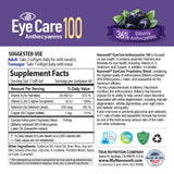 3 Bottles of EyeCare Anthocyanins 100 (180 Softgels)