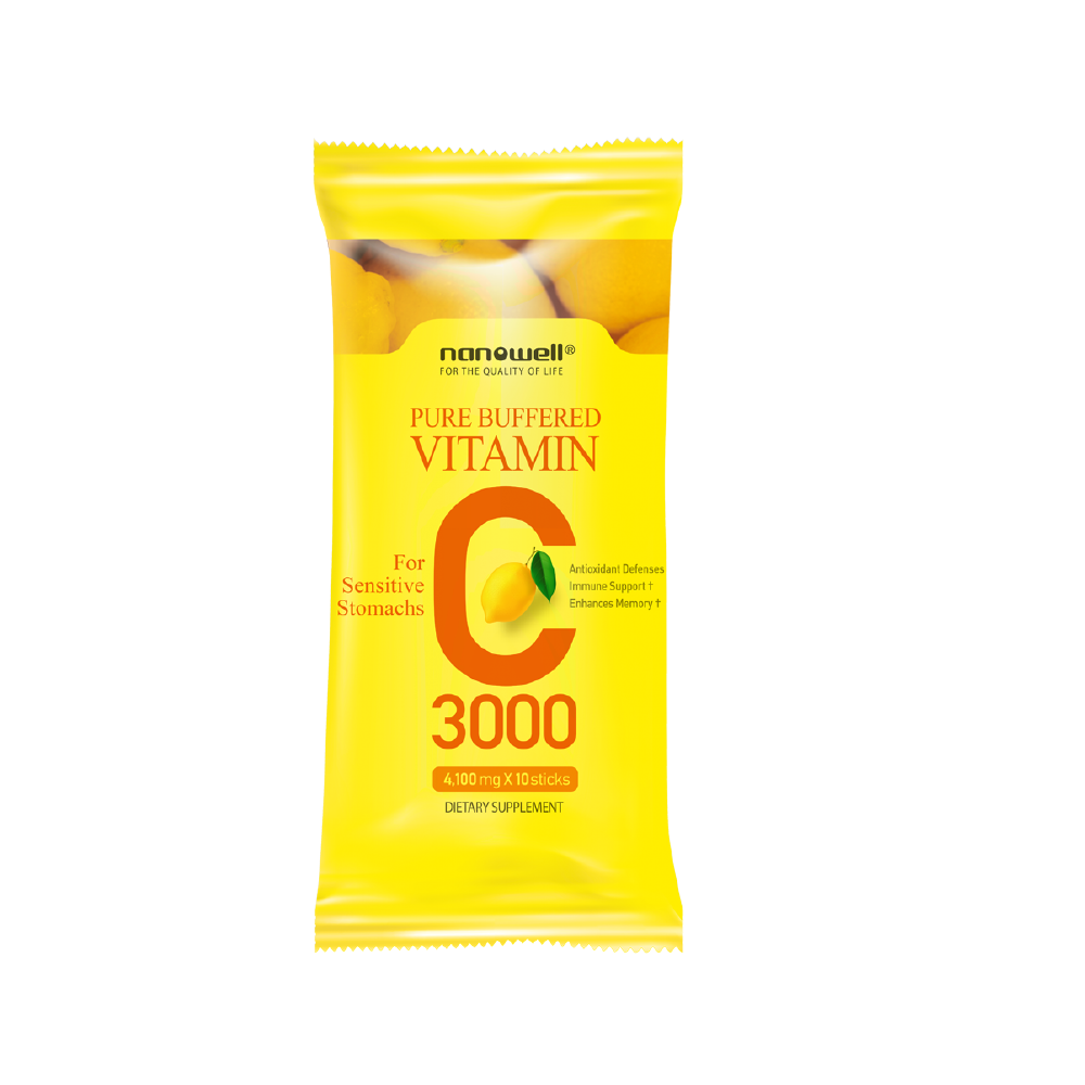 6 Boxes of Pure Buffered Vitamin C 360 Sticks