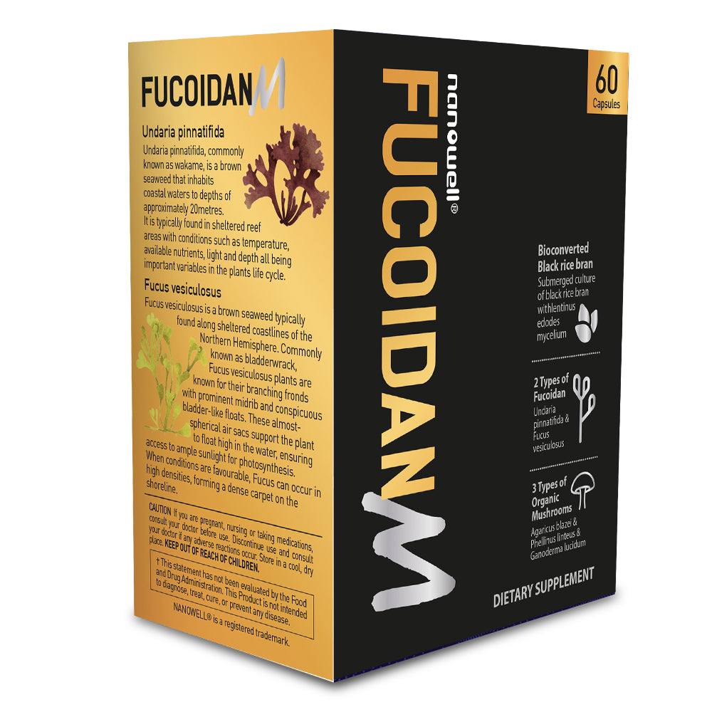 Fucoidan M 60 Capsules for 2 weeks