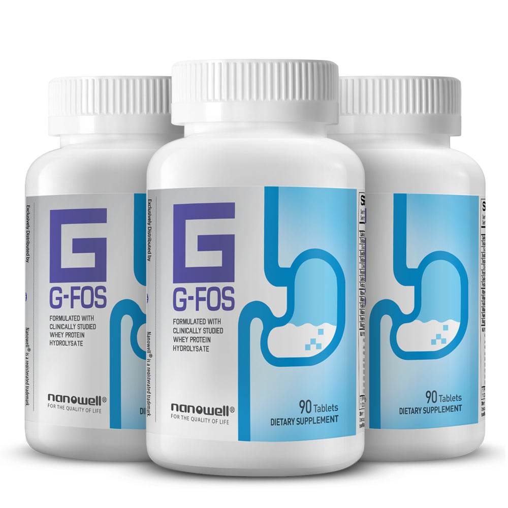 3 Bottles of G-FOS 90 tablets for 3 months