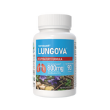 나노웰 Lungova™ 호흡기 & 폐 건강 서포트 – 베타글루칸·도라지 추출물 함유 800mg, 90캡슐